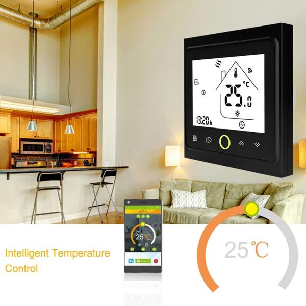smart home control wifi boiler heating thermostat lcd display temperature controller with backlight hand regulator
smart home control wifi boiler heating thermostat lcd display temperature controller with backlight hand regulator