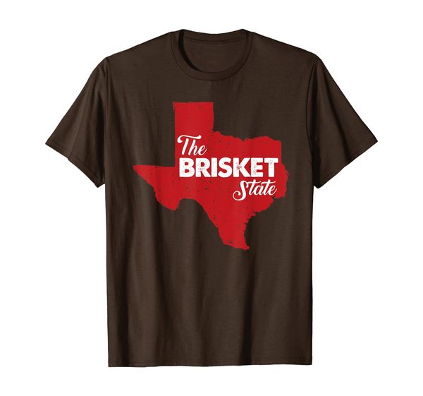 texas the brisket state bbq barbecue t shirt, White;black 
texas the brisket state bbq barbecue t shirt, White;black