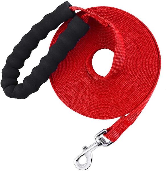 dog collars & leashes drag leash for dogs, 10m / 32ft long nylon training pet tracking obedient lead
dog collars & leashes drag leash for dogs, 10m / 32ft long nylon training pet tracking obedient lead