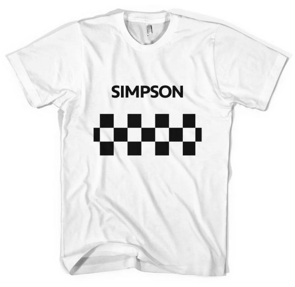 Cyclisme Legend Tom Simspon T-Shirt Toutes les Tailles, White;black 
Cyclisme Legend Tom Simspon T-Shirt Toutes les Tailles, White;black