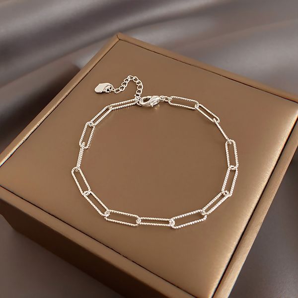 xianlan565 silver pigment ring bracelet female xia ins niche design fashion simple hand rope ins bracelet sipping cold wave light
xianlan565 silver pigment ring bracelet female xia ins niche design fashion simple hand rope ins bracelet sipping cold wave light