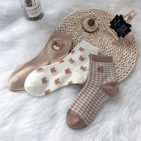 socks & hosiery 1 pair cute cartoon bear cotton breathable for women girls fashion kawaii soft casual, Black;white
socks & hosiery 1 pair cute cartoon bear cotton breathable for women girls fashion kawaii soft casual, Black;white