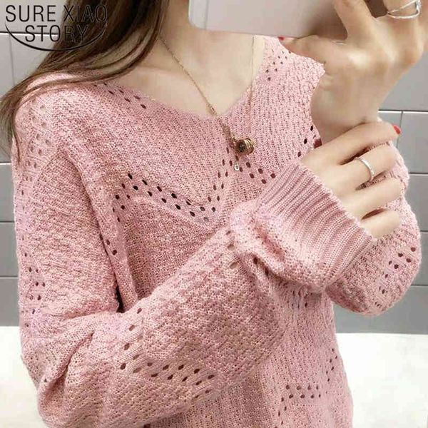 spring fashion knitted sweater long sleeve v-neck elegant clothing women sweaters and pullovers 5456 50 210415, White;black
spring fashion knitted sweater long sleeve v-neck elegant clothing women sweaters and pullovers 5456 50 210415, White;black