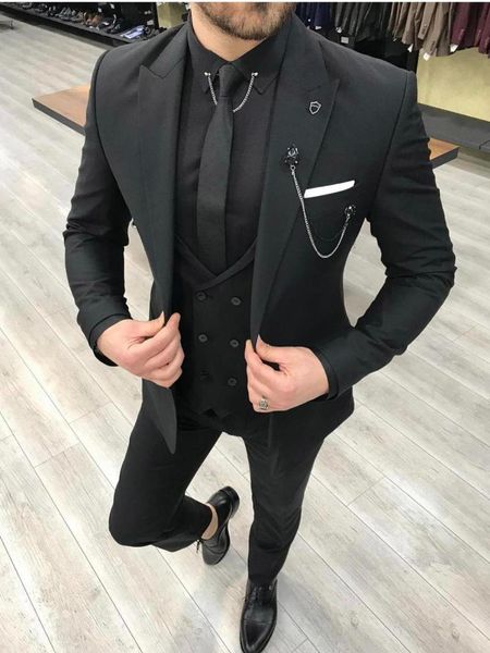 men's suits & blazers 2021 groom wear slim fit peaked lapel one button wedding tuxedos prom man blazer ( jacket+pants+vest), White;black
men's suits & blazers 2021 groom wear slim fit peaked lapel one button wedding tuxedos prom man blazer ( jacket+pants+vest), White;black