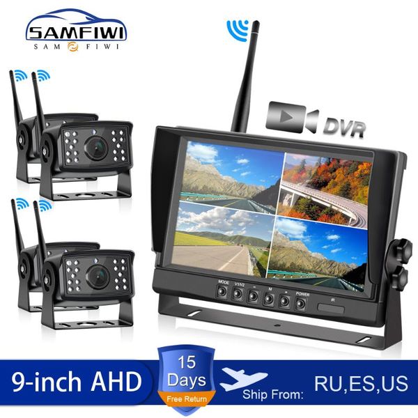 car video ahd 9 inch wireless monitor 4ch quad dvr dash monitors display ips screen recorder truck wifi backup vehicle camera
car video ahd 9 inch wireless monitor 4ch quad dvr dash monitors display ips screen recorder truck wifi backup vehicle camera