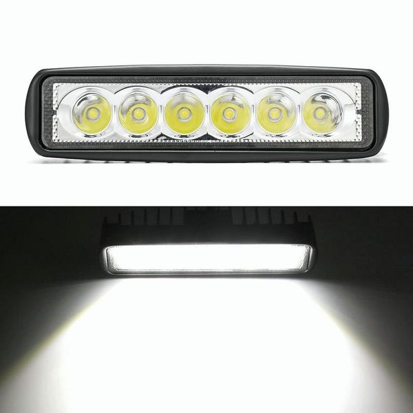 1pcs 18w super brightness 6000k drl led spot flood work lights worklight 12v for off road vehicle suv car trucks working light
1pcs 18w super brightness 6000k drl led spot flood work lights worklight 12v for off road vehicle suv car trucks working light