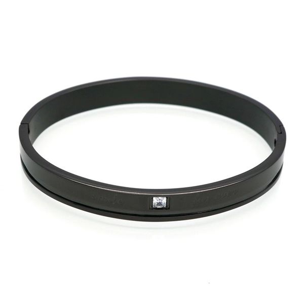 bangle couple gold color designer stainless steel bangles crystal cuff buckle love opening bracelet for women jewelry pulseiras, Black
bangle couple gold color designer stainless steel bangles crystal cuff buckle love opening bracelet for women jewelry pulseiras, Black