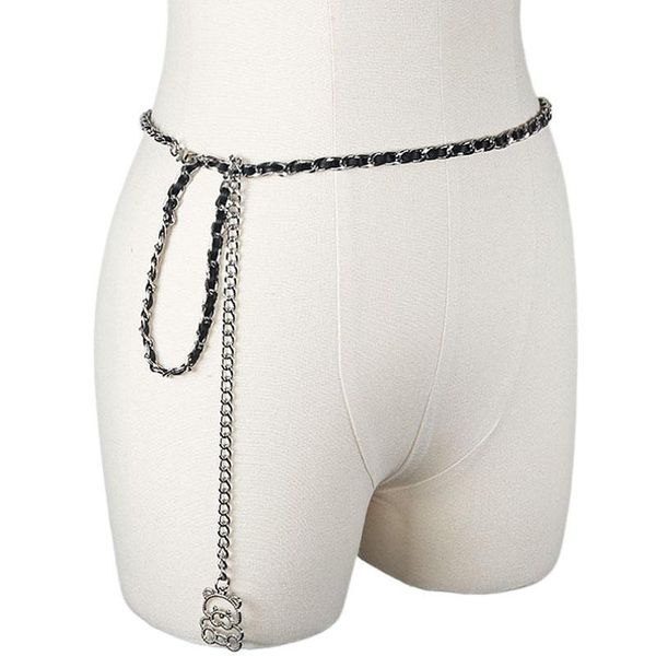 belts women hiphop punk metal waist chain female fashion butterfly bear corset belt ladies dress shirt waistband clothes accessories, Black;brown
belts women hiphop punk metal waist chain female fashion butterfly bear corset belt ladies dress shirt waistband clothes accessories, Black;brown