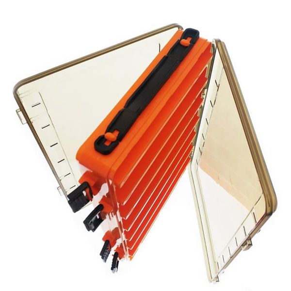 ocean fishing tackle box double sided portable organization case for artificial baits lure equipment accessories
ocean fishing tackle box double sided portable organization case for artificial baits lure equipment accessories