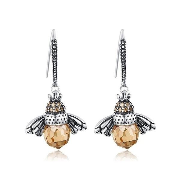 dangle & chandelier fashion queen bee crystals drop earrings animal hook earring cz women charm bridal wedding jewelry gift, Silver
dangle & chandelier fashion queen bee crystals drop earrings animal hook earring cz women charm bridal wedding jewelry gift, Silver