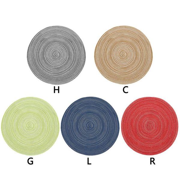 mats & pads round placemat dish anti slip drink cotton coasters insulated solid yarn non mat for kitchen home decor
mats & pads round placemat dish anti slip drink cotton coasters insulated solid yarn non mat for kitchen home decor