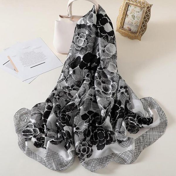 scarves fashion chiffon scarf women soft silk neck shawl hijab vintage bird print 2021 stole wraps, Blue;gray
scarves fashion chiffon scarf women soft silk neck shawl hijab vintage bird print 2021 stole wraps, Blue;gray