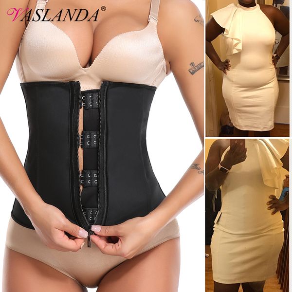 women waist trainer corset slimming body shaper trimmer belt latex sauna sweat girdle weight loss shapewear fat burning cinchers
women waist trainer corset slimming body shaper trimmer belt latex sauna sweat girdle weight loss shapewear fat burning cinchers