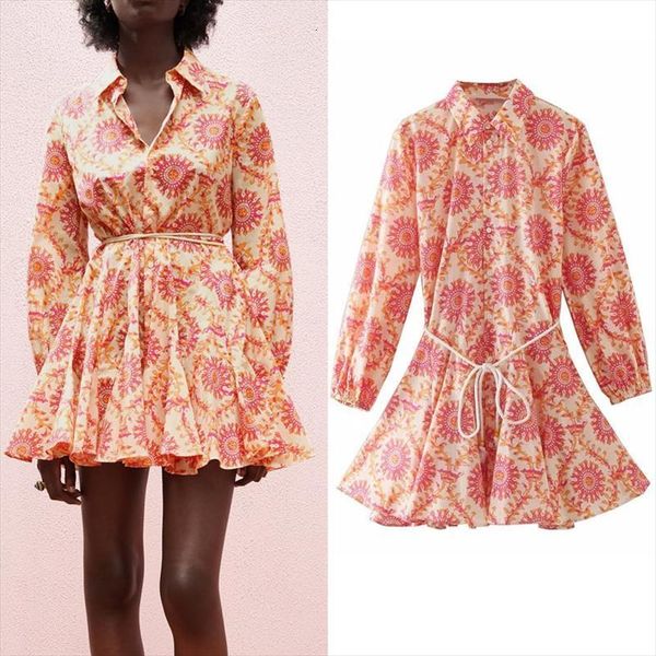 za belt print mini shirt women dresses summer vintage long puff sleeve short ruched casual, Black;gray
za belt print mini shirt women dresses summer vintage long puff sleeve short ruched casual, Black;gray