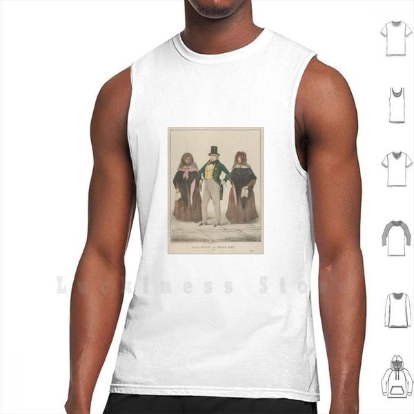 vive la france french style men in broadway tank vest 100% cotton traditional art professional artist unique, White;black
vive la france french style men in broadway tank vest 100% cotton traditional art professional artist unique, White;black