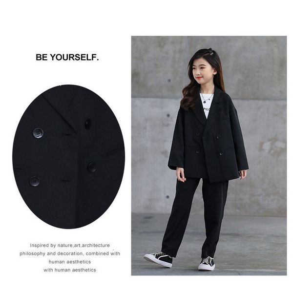 jackets spring teenagers kids girls suit jacket black coat children casual style fashion clothes e1372 tpm5, Blue;gray
jackets spring teenagers kids girls suit jacket black coat children casual style fashion clothes e1372 tpm5, Blue;gray