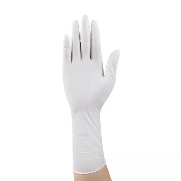 disposable gloves 50pcs white nitrile rubber latex food laboratory cleaning plastic 12 inch long thick durable
disposable gloves 50pcs white nitrile rubber latex food laboratory cleaning plastic 12 inch long thick durable