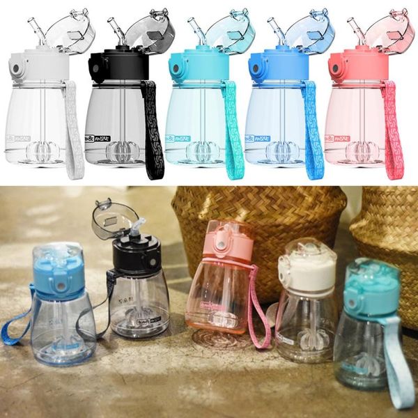water bottle 400ml kids leak-proof straw children drinking kettle healthy plastic cute portable sports
water bottle 400ml kids leak-proof straw children drinking kettle healthy plastic cute portable sports