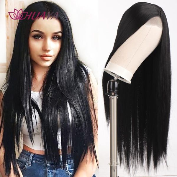 synthetic wigs huaya black lace front wig middle part long silky straight for women cosplay daily heat-resistant
synthetic wigs huaya black lace front wig middle part long silky straight for women cosplay daily heat-resistant