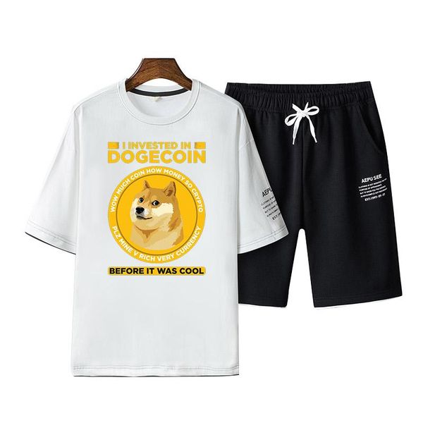 men's tracksuits dogecoin miner cryptocurrency short-sleeved t-shirt shorts two-piece sports leisure quick-drying suit fitness, Gray
men's tracksuits dogecoin miner cryptocurrency short-sleeved t-shirt shorts two-piece sports leisure quick-drying suit fitness, Gray