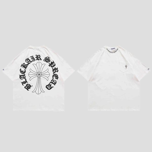 brand madeextreme high street short sleeve t-shirt men's national trend croft cross print street top, White;black
brand madeextreme high street short sleeve t-shirt men's national trend croft cross print street top, White;black