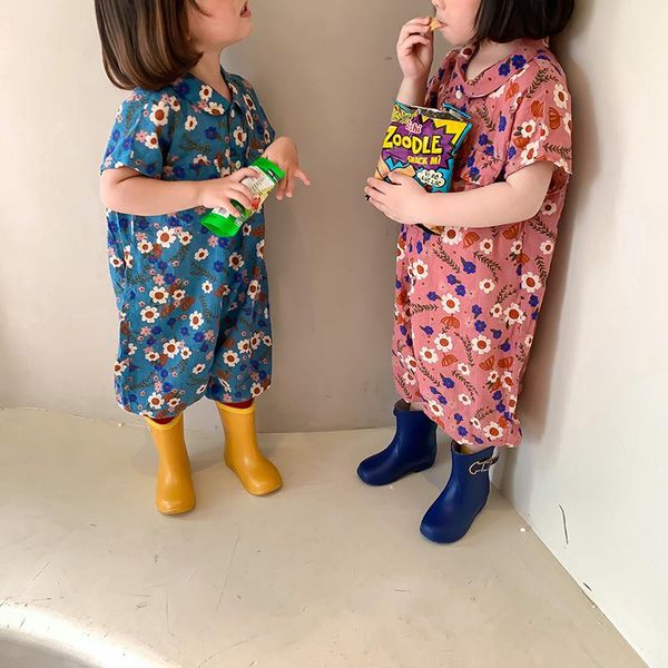 milancel 2021 summer kids overalls floral cotton outfit short casual outwears losse children clothes jumpsuits, Blue
milancel 2021 summer kids overalls floral cotton outfit short casual outwears losse children clothes jumpsuits, Blue