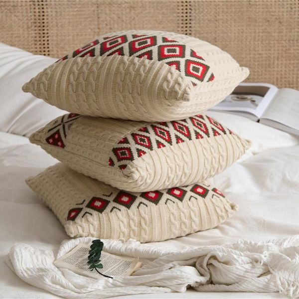 pillow case decorative woven cushion cover abstract line colors handmade for home decoratio living room bed
pillow case decorative woven cushion cover abstract line colors handmade for home decoratio living room bed