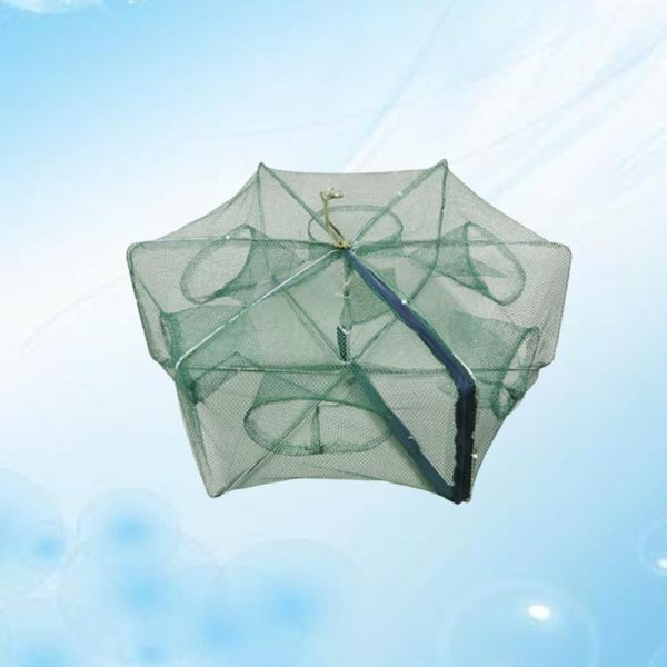 foldable bait cast mesh trap net portable fishing landing shrimp cage for fish lobster prawn minnow crayfish crab (green, 6 accessories
foldable bait cast mesh trap net portable fishing landing shrimp cage for fish lobster prawn minnow crayfish crab (green, 6 accessories