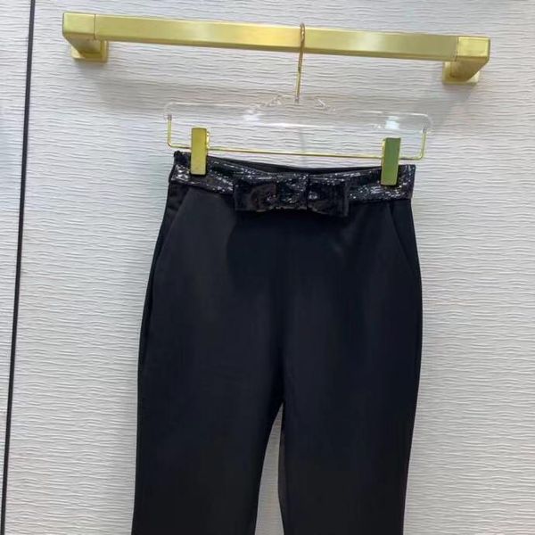 women's pants & capris sa09364 fashion 2021 runway luxury european design party style clothing, Black;white
women's pants & capris sa09364 fashion 2021 runway luxury european design party style clothing, Black;white