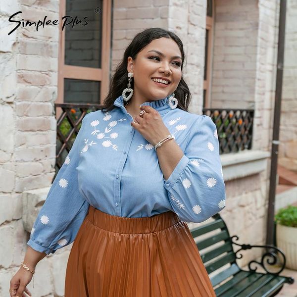 plus size t-shirt simplee casual puff sleeves women blouse vintage long sleeve oversize shirt 4xl big, Black
plus size t-shirt simplee casual puff sleeves women blouse vintage long sleeve oversize shirt 4xl big, Black
