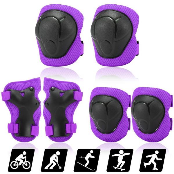 elbow & knee pads kids set 6 in 1 protective gear kit with wrist guards children safety rollerblading protector, Black;gray
elbow & knee pads kids set 6 in 1 protective gear kit with wrist guards children safety rollerblading protector, Black;gray