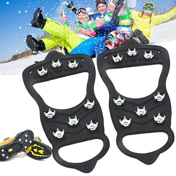 cords, slings and webbing 1 pair 8 nails ice floes gripper shoes snow crampons anti-slip hiking cleats spikes camping equipment qw
cords, slings and webbing 1 pair 8 nails ice floes gripper shoes snow crampons anti-slip hiking cleats spikes camping equipment qw