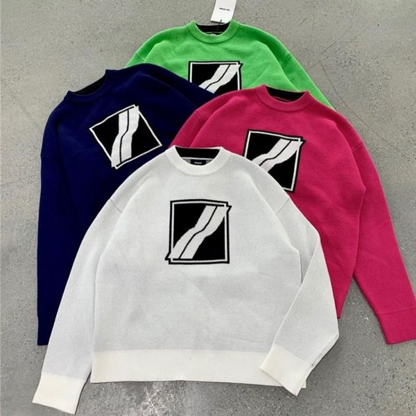 men's sweaters 2021fw welldone sweater men women 1:1 quality knit sweatshirts we11done crewneck, White;black
men's sweaters 2021fw welldone sweater men women 1:1 quality knit sweatshirts we11done crewneck, White;black
