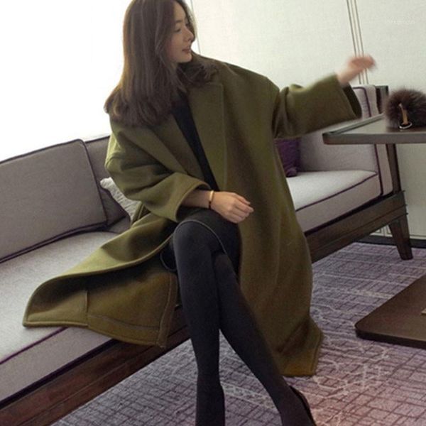 women's wool & blends coat for women open stitch solid color autumn winter jackets prairie chic fashionable casual long outerwear, Black
women's wool & blends coat for women open stitch solid color autumn winter jackets prairie chic fashionable casual long outerwear, Black