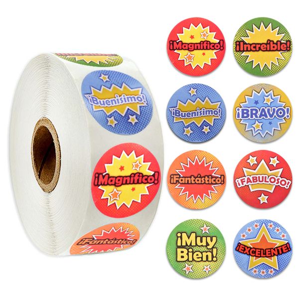 500pcs/roll cartoon sticker cute words reward stickers for teacher encouragement reward children toy journal scrapbook sticker
500pcs/roll cartoon sticker cute words reward stickers for teacher encouragement reward children toy journal scrapbook sticker