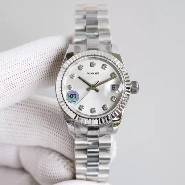 wristwatches 31mm ladies watch white dial 316l stainless steel sapphire automatic mechanical female, Slivery;brown
wristwatches 31mm ladies watch white dial 316l stainless steel sapphire automatic mechanical female, Slivery;brown