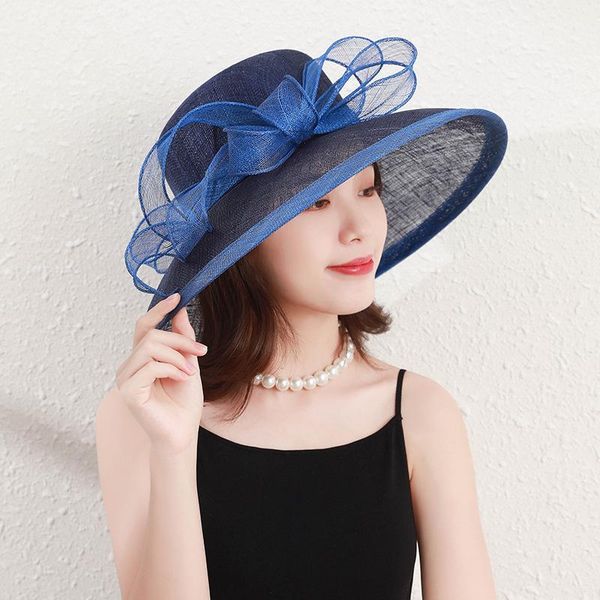 stingy brim hats 2021 white british elegant temperament retro wide hat philippine yarn wedding blue banquet wholesale, Blue;gray
stingy brim hats 2021 white british elegant temperament retro wide hat philippine yarn wedding blue banquet wholesale, Blue;gray
