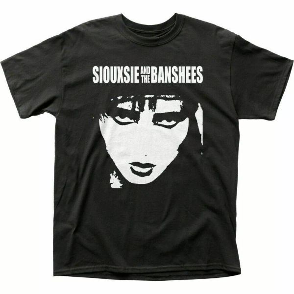 siouxsie & the banshees face t shirt mens licensed rock n roll retro tee black, White;black
siouxsie & the banshees face t shirt mens licensed rock n roll retro tee black, White;black