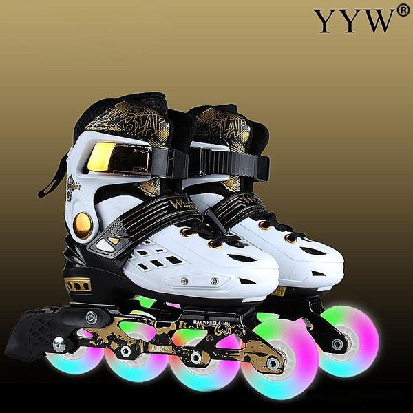 inline skates professional skating shoes kids roller sliding skate patins size 30-41 wheels &
inline skates professional skating shoes kids roller sliding skate patins size 30-41 wheels &