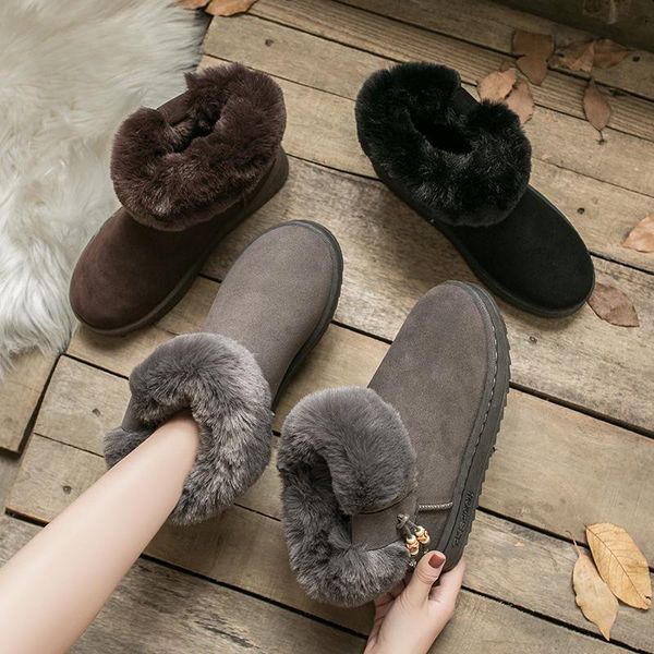 boots snow women winter soft-soled non-slip plus velvet short thickened student warm short-tube cotton shoes q13-66, Black
boots snow women winter soft-soled non-slip plus velvet short thickened student warm short-tube cotton shoes q13-66, Black