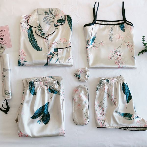 20217 pieces women pajama set lady bedgown pink striped faux silk homewear floral printed comfort soft female summer sleepwear gift, Black;red
20217 pieces women pajama set lady bedgown pink striped faux silk homewear floral printed comfort soft female summer sleepwear gift, Black;red