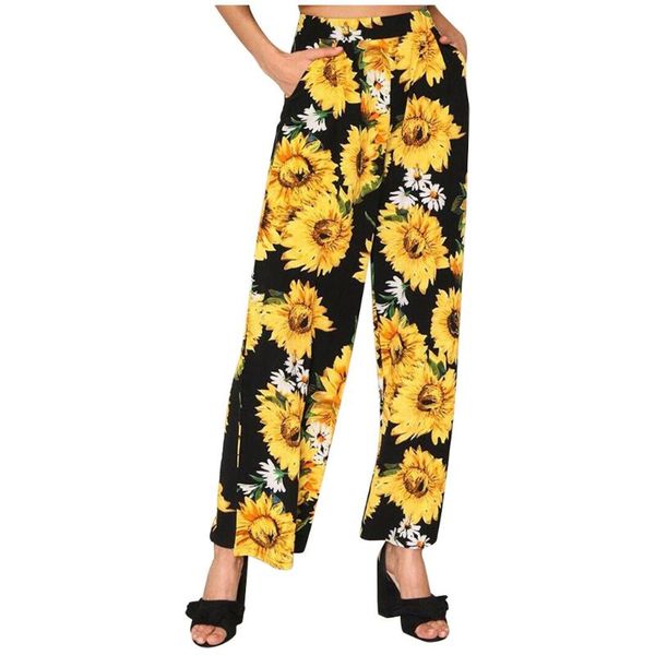 pants long ladies sunflower print casual home pocket wide leg 2021 clothing #yl5 women's & capris, Black;white
pants long ladies sunflower print casual home pocket wide leg 2021 clothing #yl5 women's & capris, Black;white