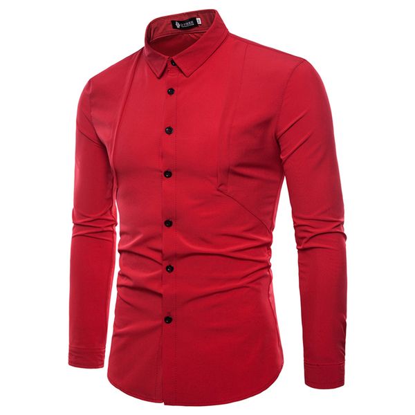 men's tracksuits long-sleeved shirt summer casual personality tailoring fashion slim hawaiian men 4 colors wus7, Gray
men's tracksuits long-sleeved shirt summer casual personality tailoring fashion slim hawaiian men 4 colors wus7, Gray