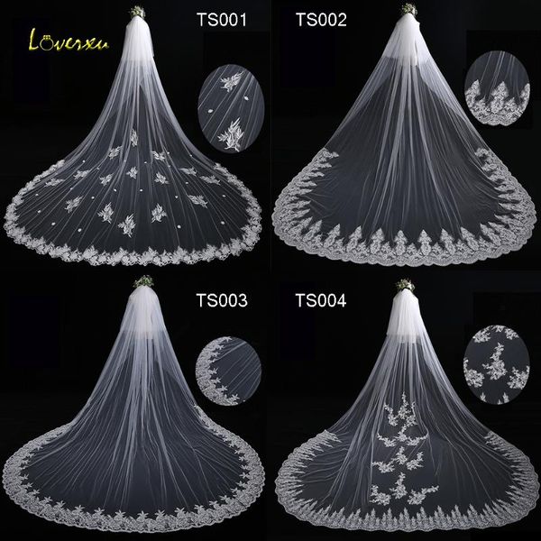 bridal veils loverxu applique chapel wedding veil white ivory long with comb customizable accessori, Black
bridal veils loverxu applique chapel wedding veil white ivory long with comb customizable accessori, Black