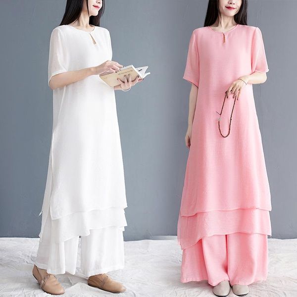 yoga outfit summer women tai chi kungfu meditation set linen loose chinese traditional sweatshirt+pant jogger workout casual
yoga outfit summer women tai chi kungfu meditation set linen loose chinese traditional sweatshirt+pant jogger workout casual