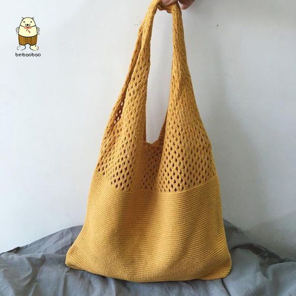 beibaobao knitting large capacity summer beach bag big purses shopper sac casual hollow woven women shoulder bags evening
beibaobao knitting large capacity summer beach bag big purses shopper sac casual hollow woven women shoulder bags evening