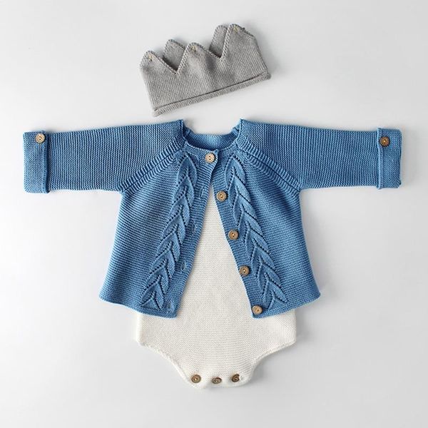 jumpsuits spring baby girls clothes knitted romper set born girl cardigan infant boys sweater cotton coat jumpsuit, Blue
jumpsuits spring baby girls clothes knitted romper set born girl cardigan infant boys sweater cotton coat jumpsuit, Blue