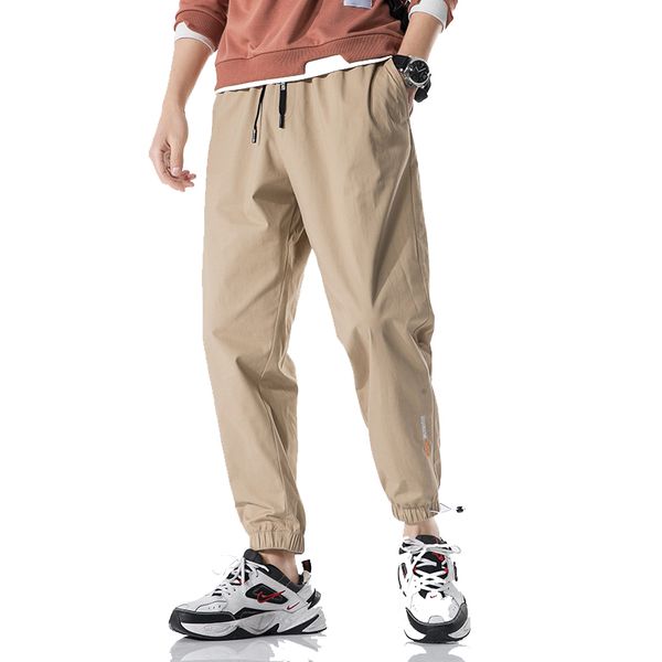 men pants trousers 2021 new autumn man streetwear joggers elastic waist cargo pants men sweatpants, Black
men pants trousers 2021 new autumn man streetwear joggers elastic waist cargo pants men sweatpants, Black