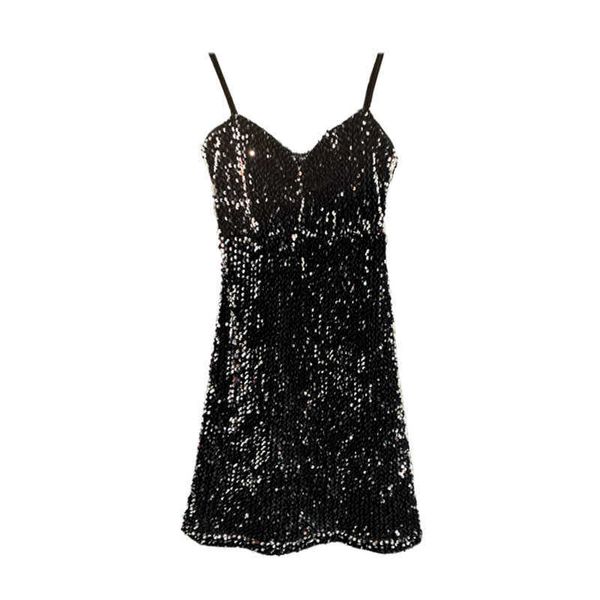 perhaps u black strap sleeveless mini short sequined dress sheath summer d0996 210529, Black;gray
perhaps u black strap sleeveless mini short sequined dress sheath summer d0996 210529, Black;gray