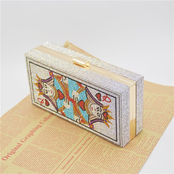 europe and america poker red peach diamond evening bags fashion banquet clutch chain small square bag
europe and america poker red peach diamond evening bags fashion banquet clutch chain small square bag